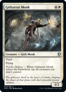Githzerai Monk [Commander Legends: Battle for Baldur's Gate] | The CG Realm