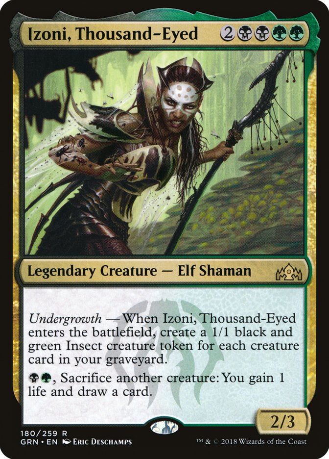 Izoni, Thousand-Eyed [Guilds of Ravnica] | The CG Realm