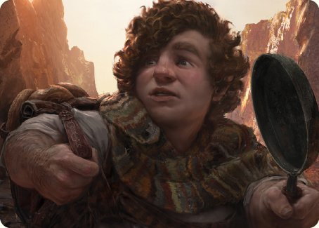 Sam, Loyal Attendant Art Card [The Lord of the Rings: Tales of Middle-earth Art Series] | The CG Realm