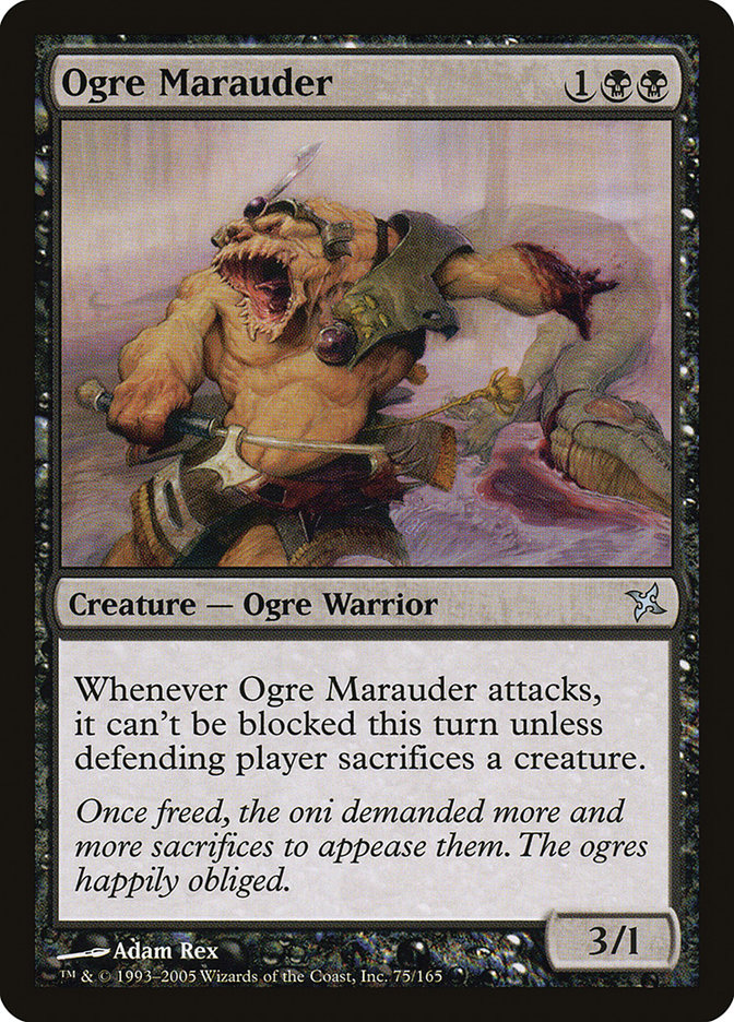 Ogre Marauder [Betrayers of Kamigawa] | The CG Realm