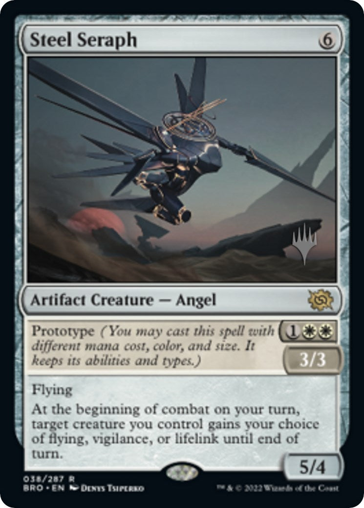 Steel Seraph (Promo Pack) [The Brothers' War Promos] | The CG Realm