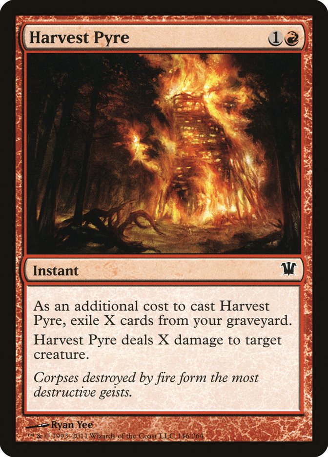 Harvest Pyre [Innistrad] | The CG Realm