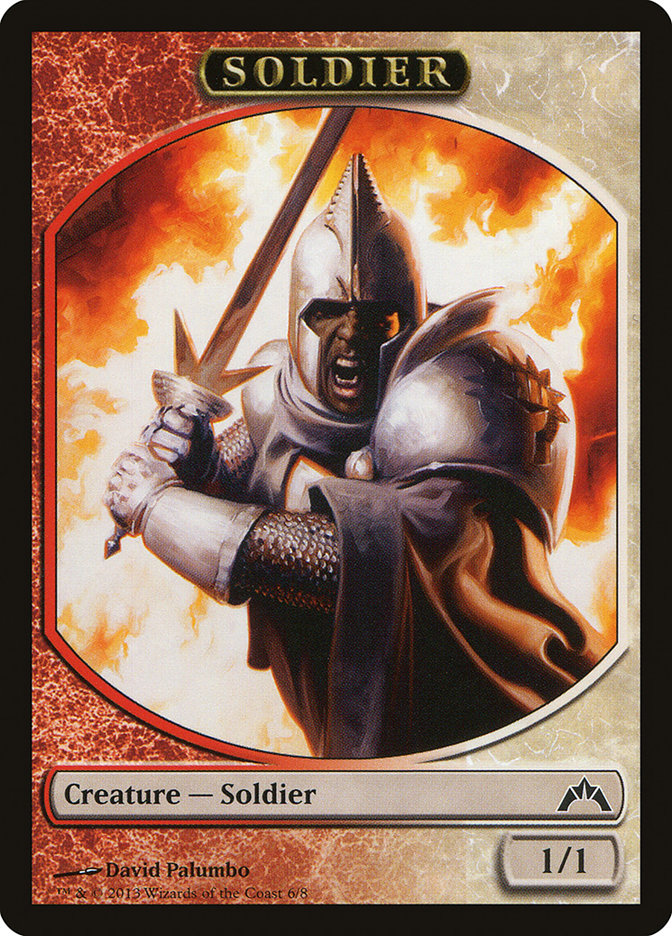 Soldier Token [Gatecrash Tokens] | The CG Realm