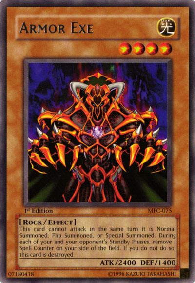 Armor Exe [MFC-075] Rare | The CG Realm