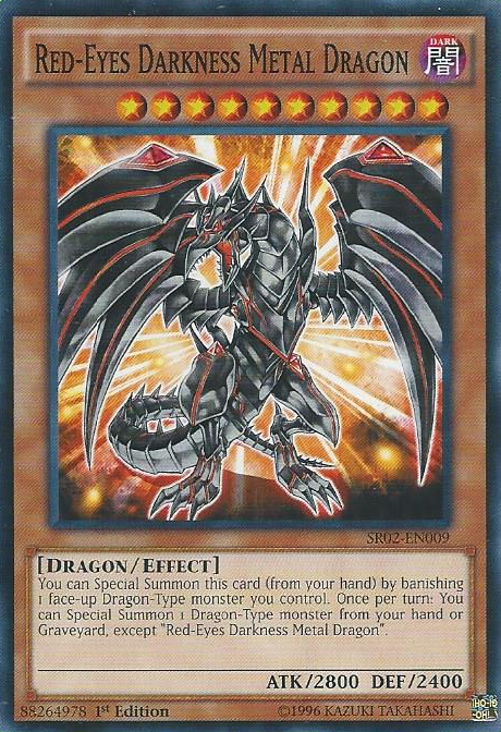 Red-Eyes Darkness Metal Dragon [SR02-EN009] Common | The CG Realm