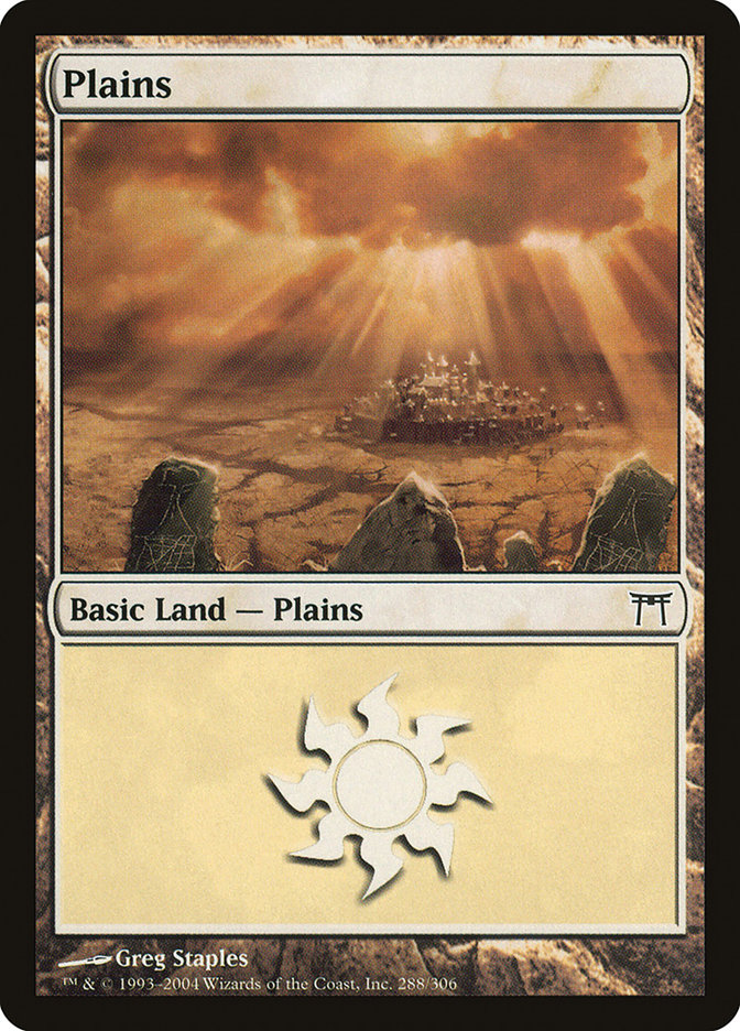 Plains (288) [Champions of Kamigawa] | The CG Realm