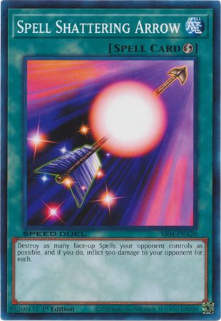 Spell Shattering Arrow [SS04-ENA20] Common | The CG Realm