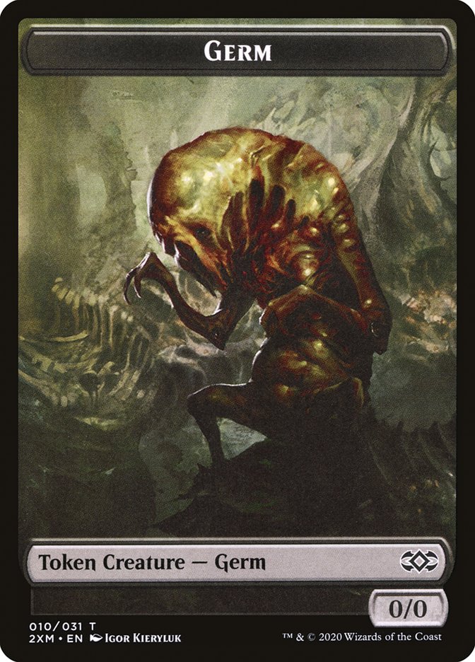 Eldrazi Spawn // Germ Double-Sided Token [Double Masters Tokens] | The CG Realm