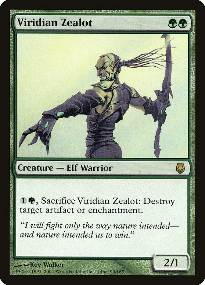 Viridian Zealot [Darksteel] | The CG Realm