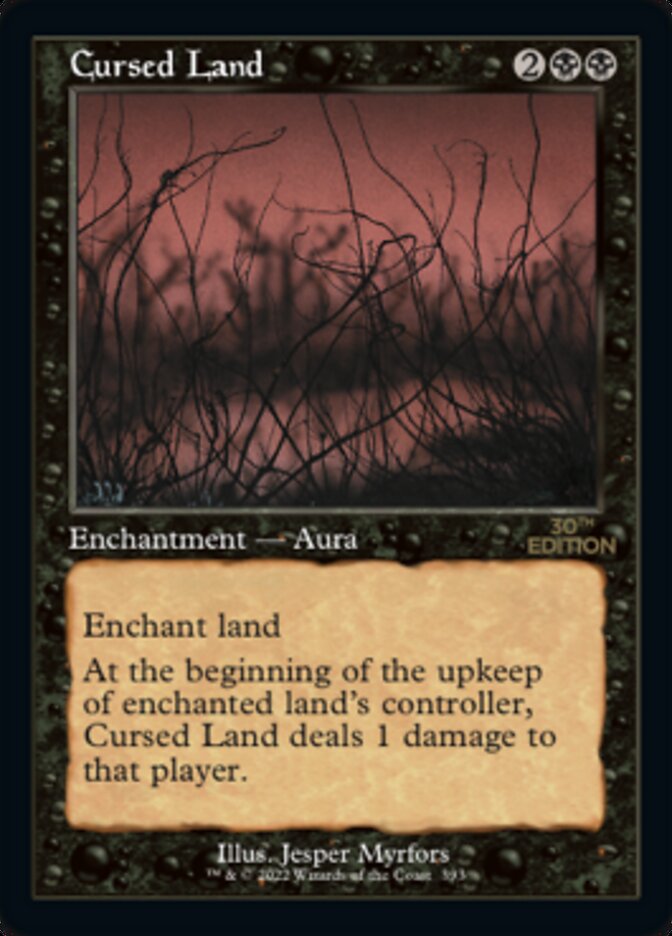 Cursed Land (Retro) [30th Anniversary Edition] | The CG Realm