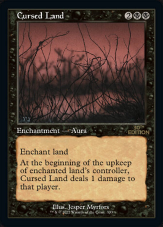 Cursed Land (Retro Frame) (30A-393) - 30th Anniversary Edition