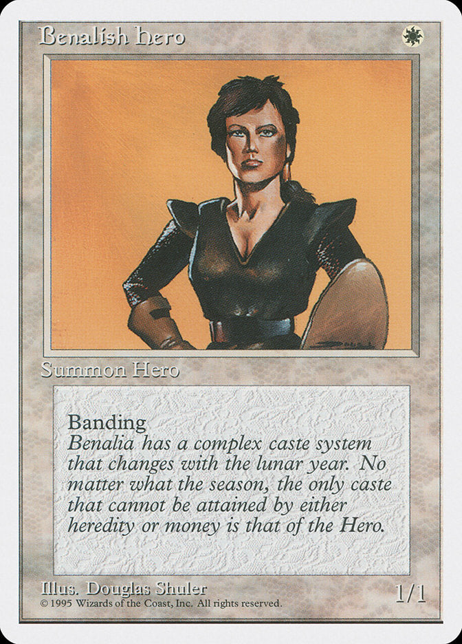 Benalish Hero [Fourth Edition] | The CG Realm