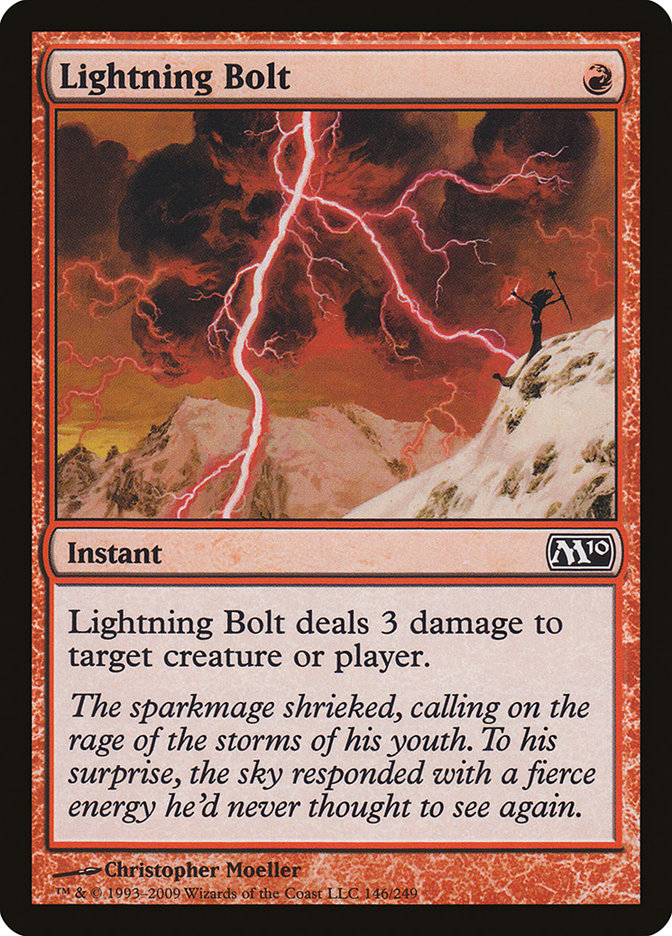 Lightning Bolt [Magic 2010] | The CG Realm