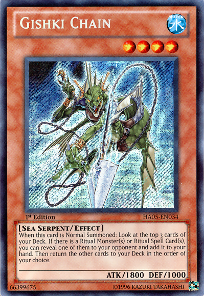 Gishki Chain [HA05-EN034] Secret Rare | The CG Realm