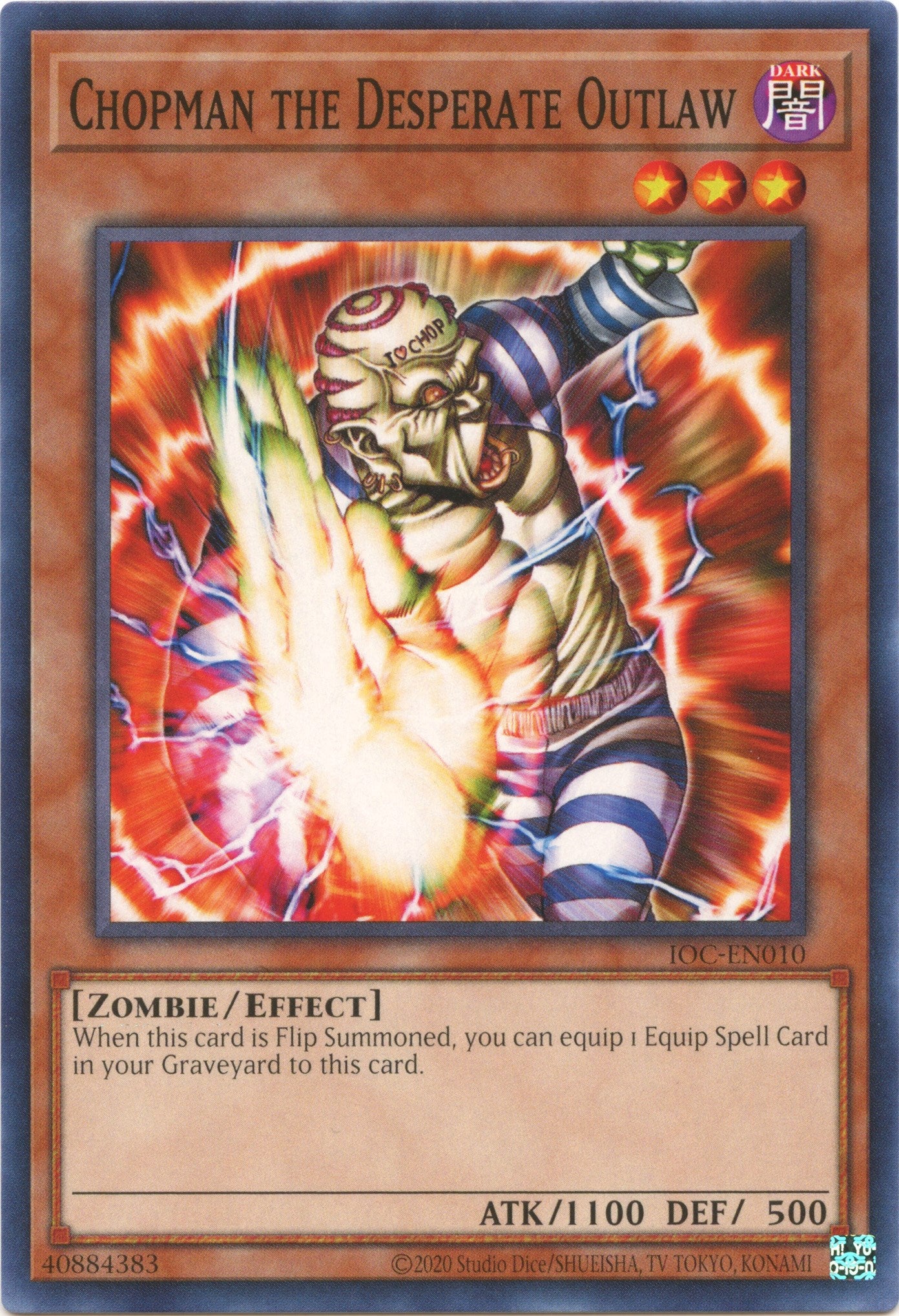 Chopman the Desperate Outlaw (25th Anniversary) [IOC-EN010] Common | The CG Realm