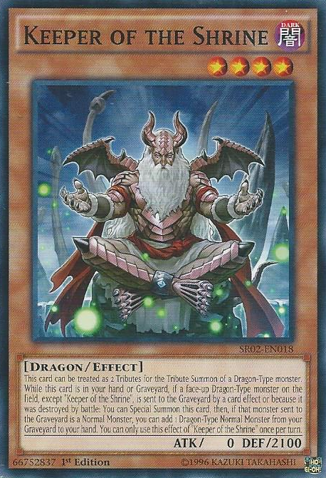 Keeper of the Shrine [SR02-EN018] Common | The CG Realm