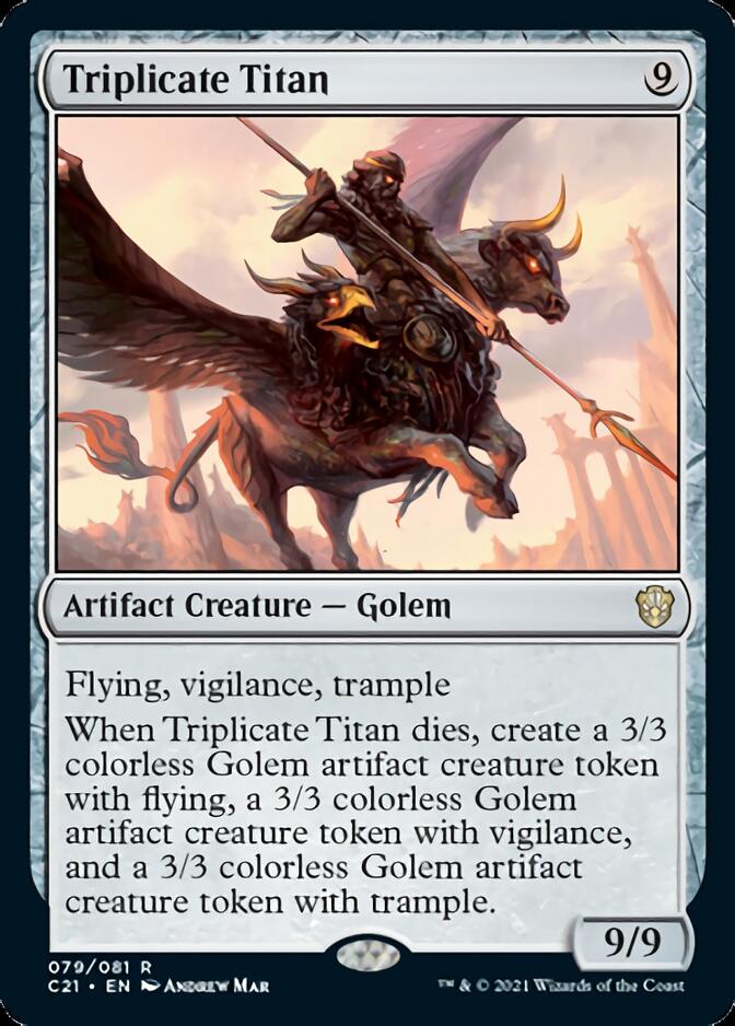 Triplicate Titan [Commander 2021] | The CG Realm