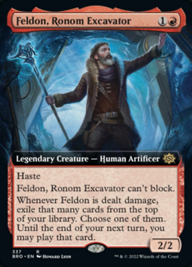 Feldon, Ronom Excavator (Extended Art) [The Brothers' War] | The CG Realm