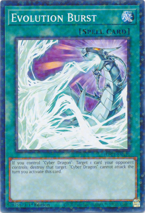 Evolution Burst (Duel Terminal) [HAC1-EN170] Common | The CG Realm