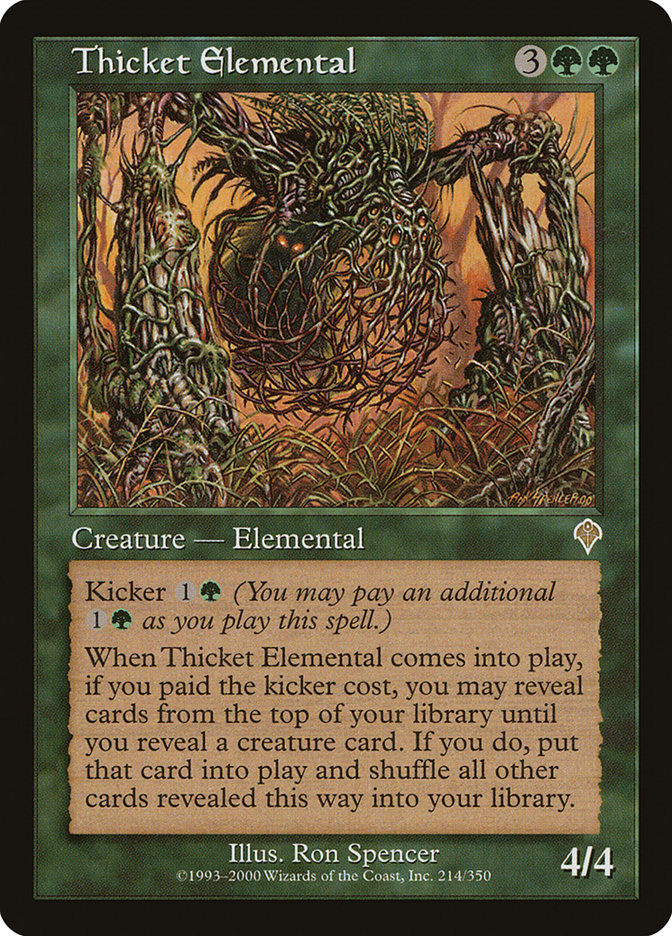 Thicket Elemental [Invasion] | The CG Realm