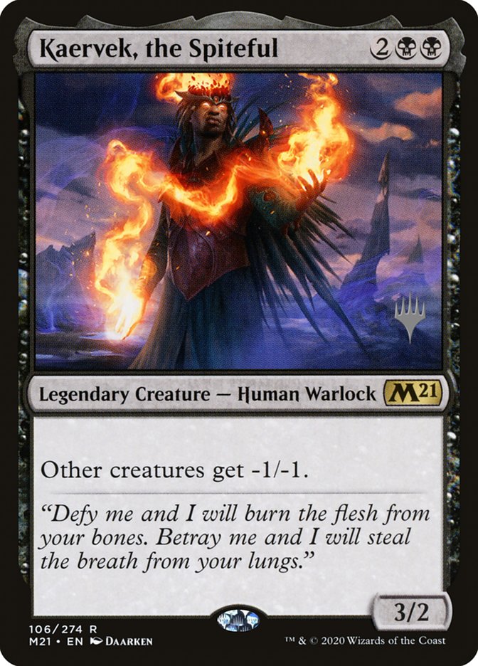 Kaervek, the Spiteful (Promo Pack) [Core Set 2021 Promos] | The CG Realm