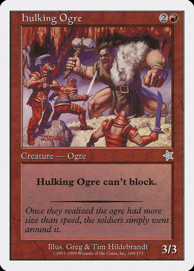 Hulking Ogre [Starter 1999] | The CG Realm