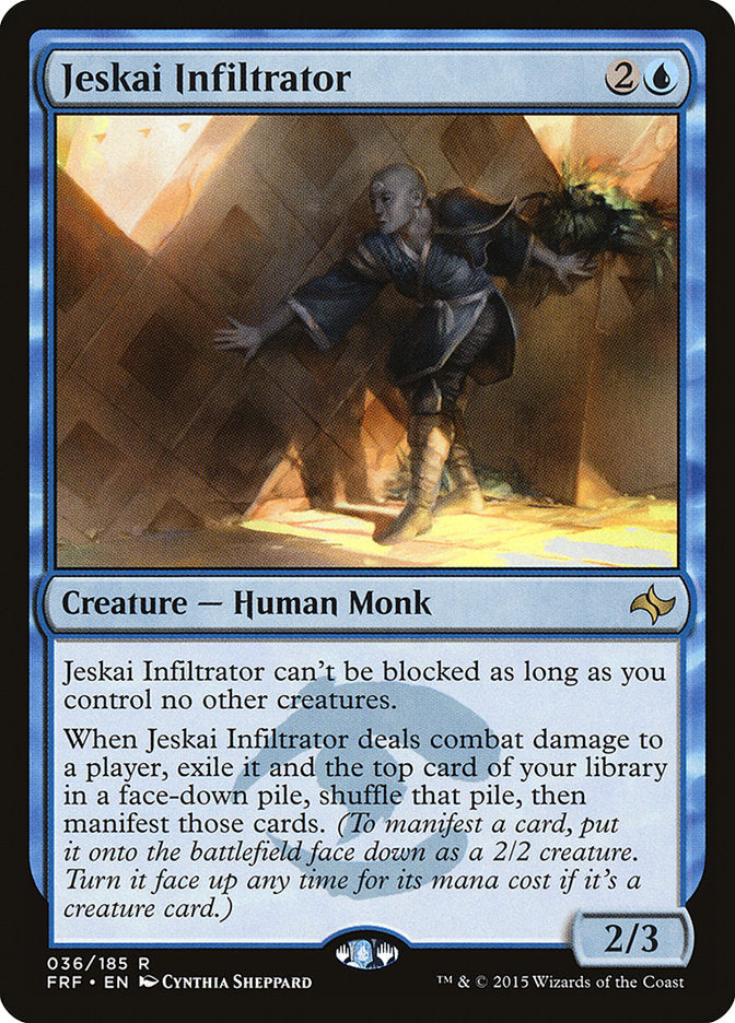 Jeskai Infiltrator [Fate Reforged] | The CG Realm