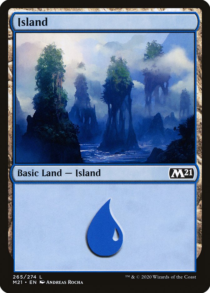 Island (265) [Core Set 2021] | The CG Realm