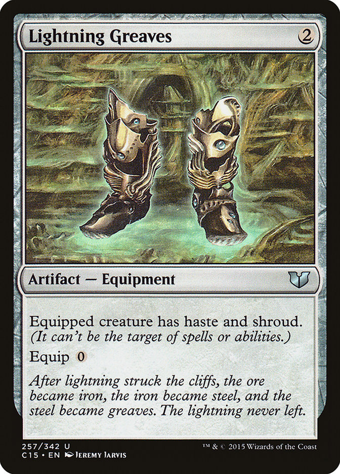 Lightning Greaves [Commander 2015] | The CG Realm