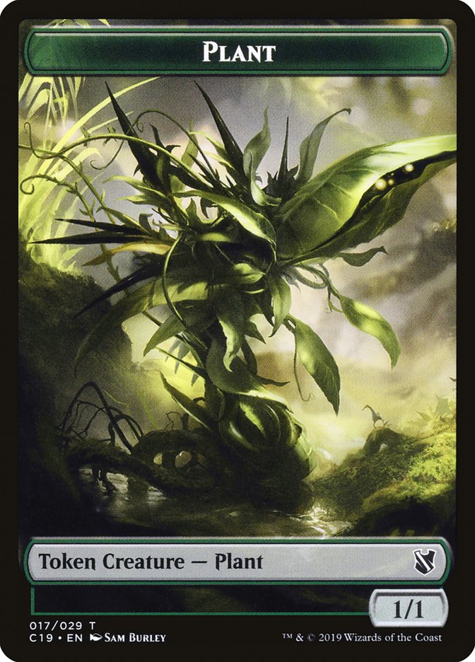 Plant Token [Commander 2019 Tokens] | The CG Realm