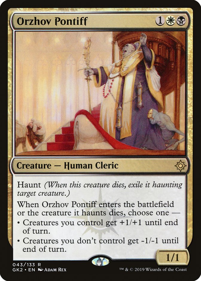 Orzhov Pontiff [Ravnica Allegiance Guild Kit] | The CG Realm