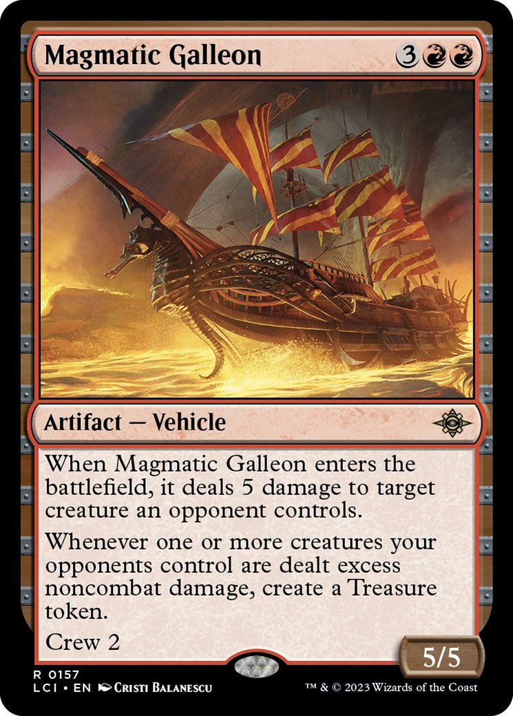 Magmatic Galleon [The Lost Caverns of Ixalan] | The CG Realm