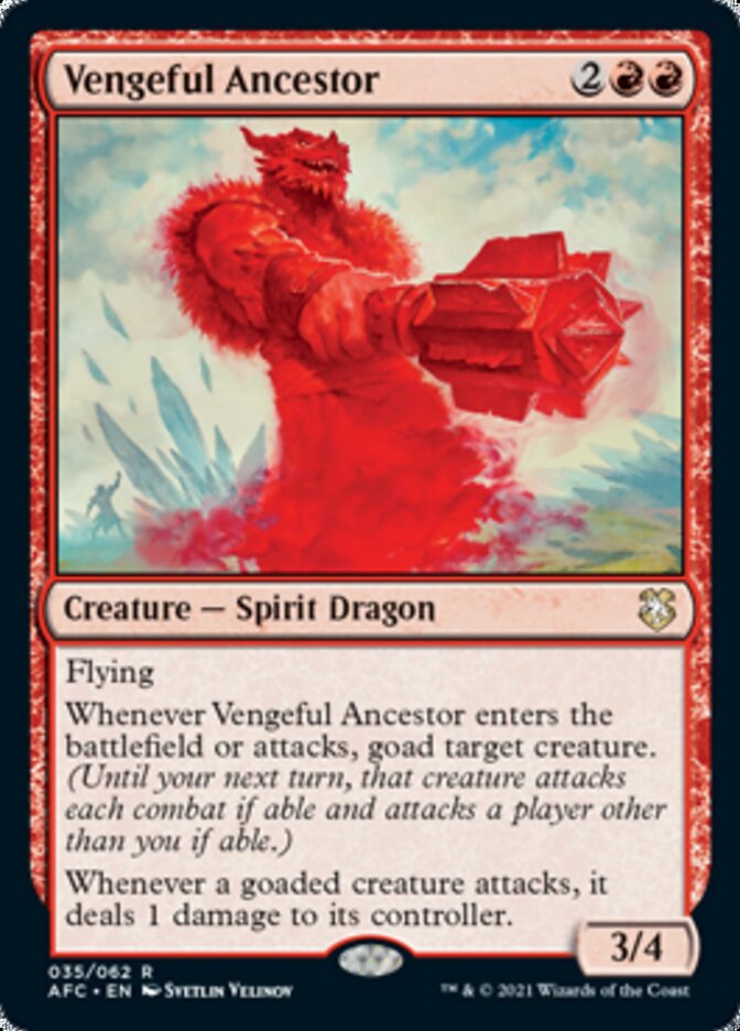 Vengeful Ancestor [Dungeons & Dragons: Adventures in the Forgotten Realms Commander] | The CG Realm