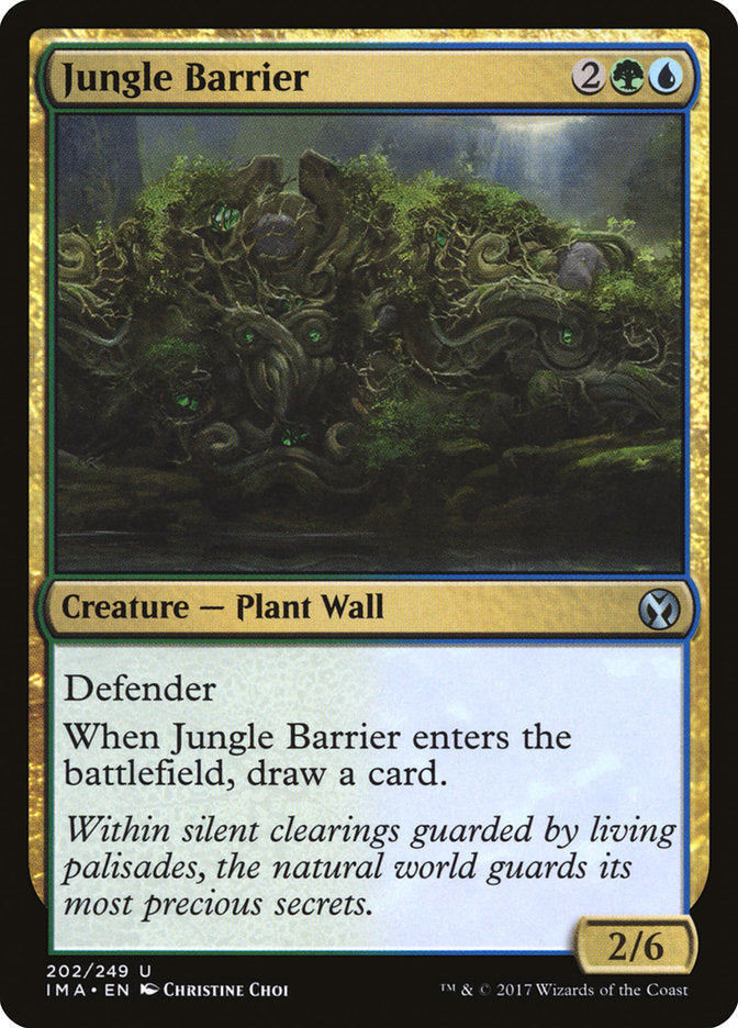 Jungle Barrier [Iconic Masters] | The CG Realm