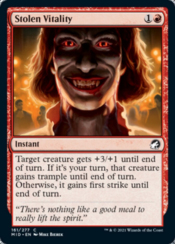 Stolen Vitality [Innistrad: Midnight Hunt] | The CG Realm