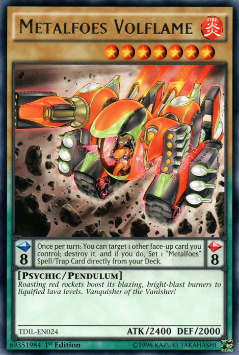 Metalfoes Volflame [TDIL-EN024] Rare | The CG Realm