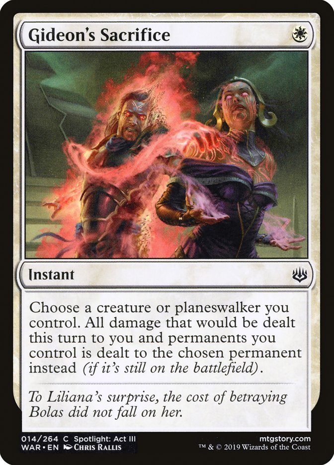 Gideon's Sacrifice [War of the Spark] | The CG Realm
