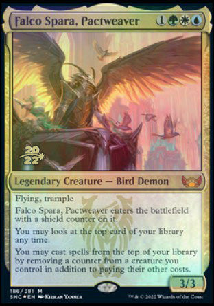 Falco Spara, Pactweaver [Streets of New Capenna Prerelease Promos] | The CG Realm