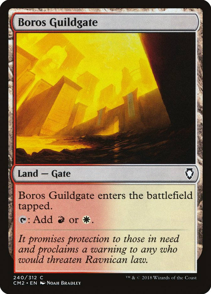 Boros Guildgate [Commander Anthology Volume II] | The CG Realm