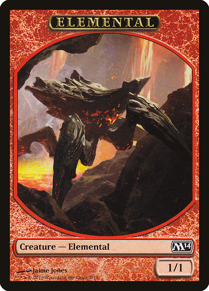 Elemental Token (7/13) [Magic 2014 Tokens] | The CG Realm