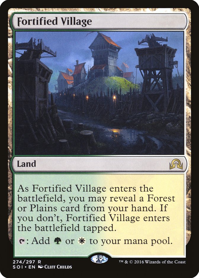 Fortified Village [Shadows over Innistrad] | The CG Realm