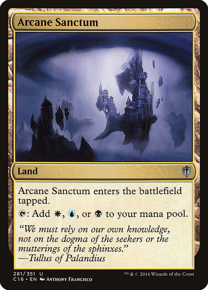 Arcane Sanctum [Commander 2016] | The CG Realm