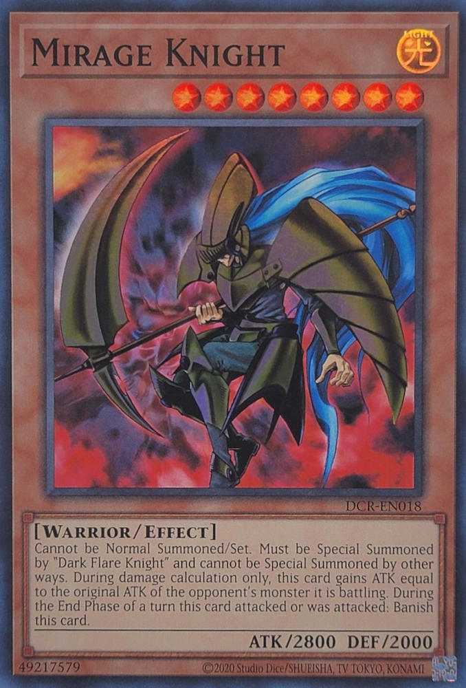 Mirage Knight (25th Anniversary) [DCR-EN018] Super Rare | The CG Realm