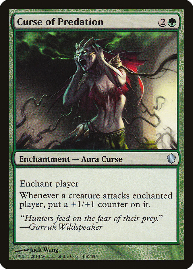 Curse of Predation [Commander 2013] | The CG Realm