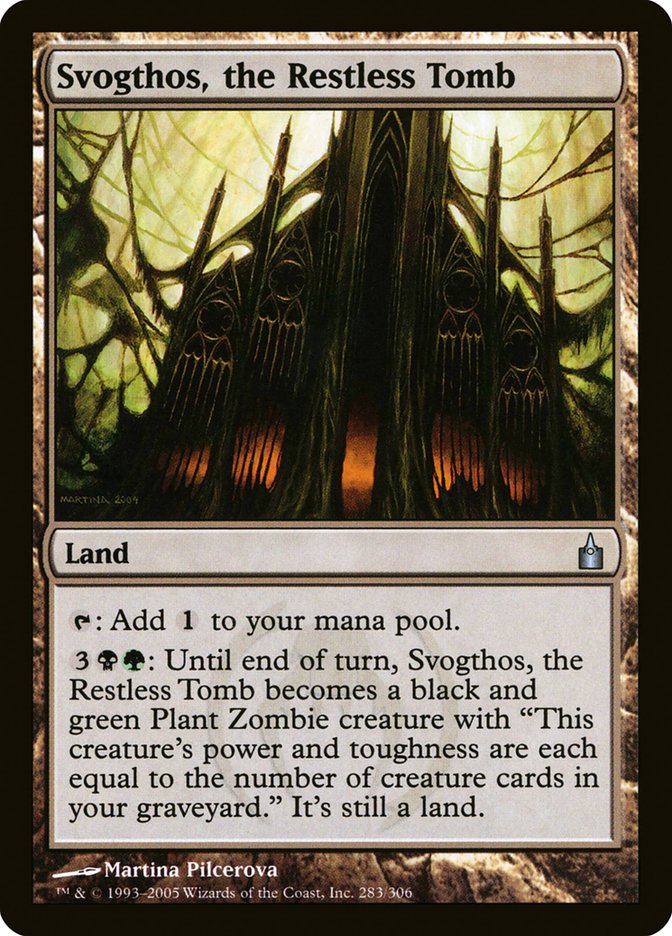 Svogthos, the Restless Tomb [Ravnica: City of Guilds] | The CG Realm