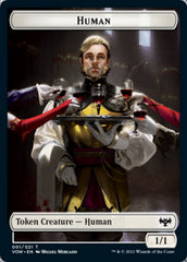 Human (001) // Spirit Cleric Double-Sided Token [Innistrad: Crimson Vow Tokens] | The CG Realm