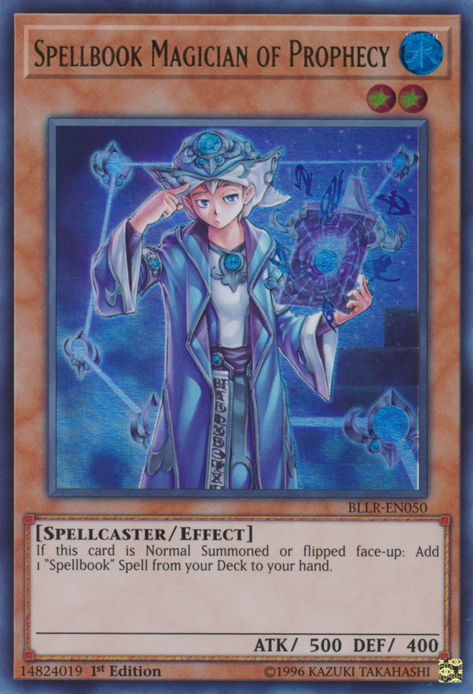 Spellbook Magician of Prophecy [BLLR-EN050] Ultra Rare | The CG Realm