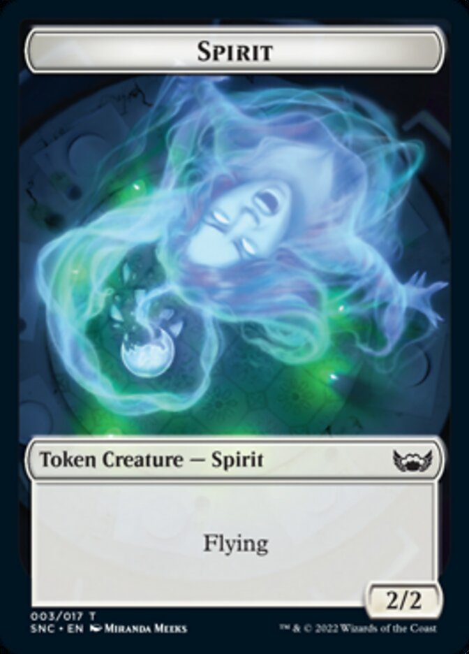Devil // Spirit Double-Sided Token [Streets of New Capenna Tokens] | The CG Realm