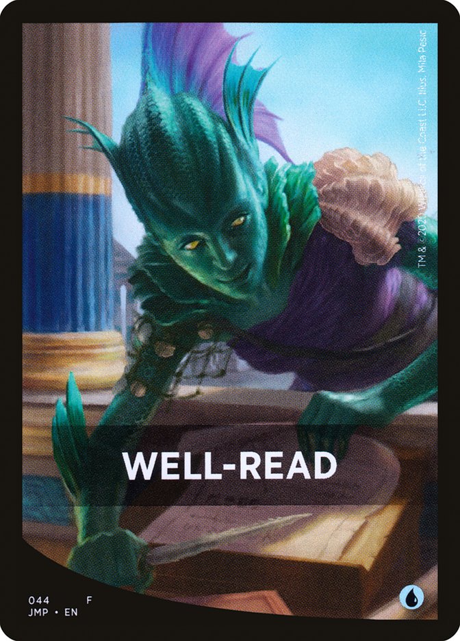 Well-Read [Jumpstart Front Cards] | The CG Realm