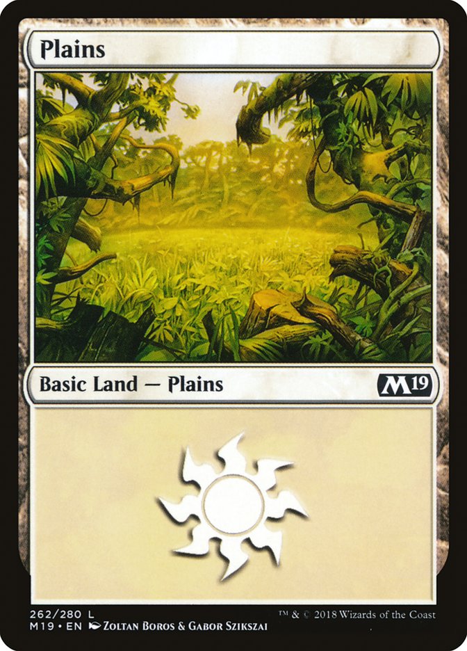 Plains (262) [Core Set 2019] | The CG Realm